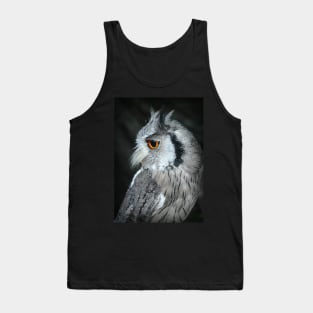 Small grey owl Tank Top